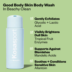 Good Body Skin Body Wash ingredients and benefits.