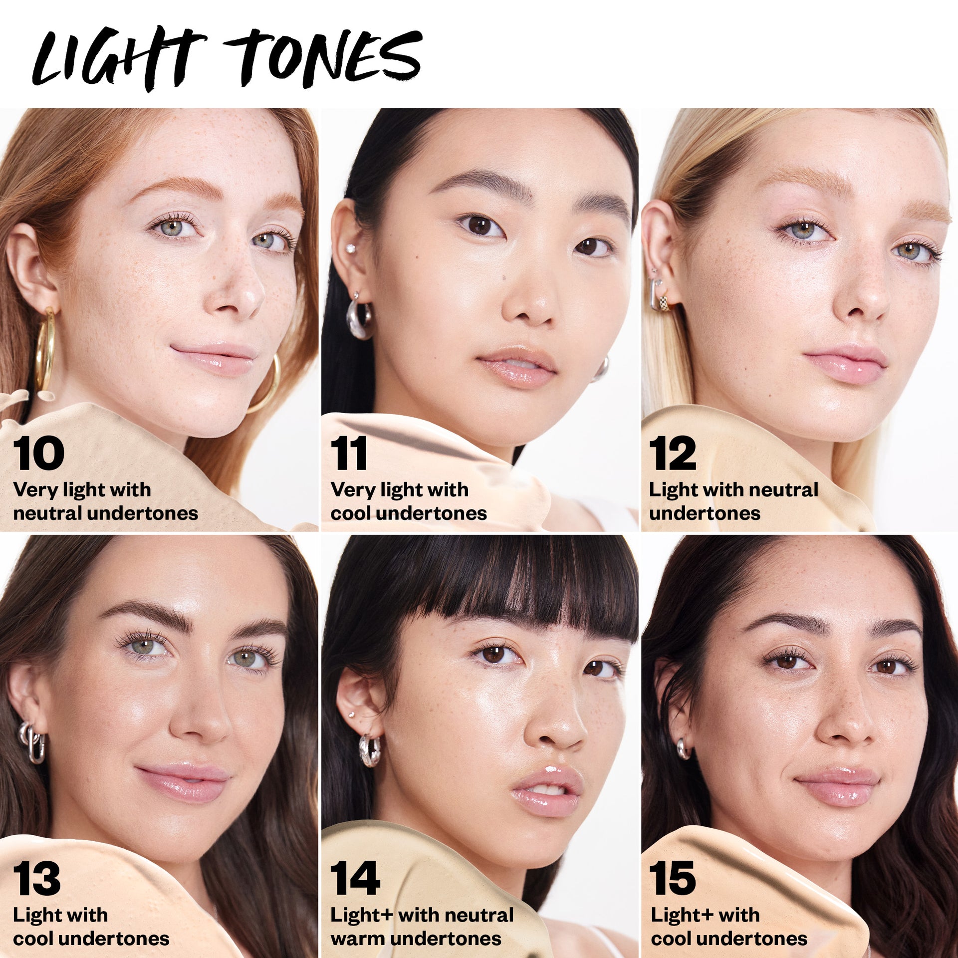 BB Burst Shade Family in Light Tones