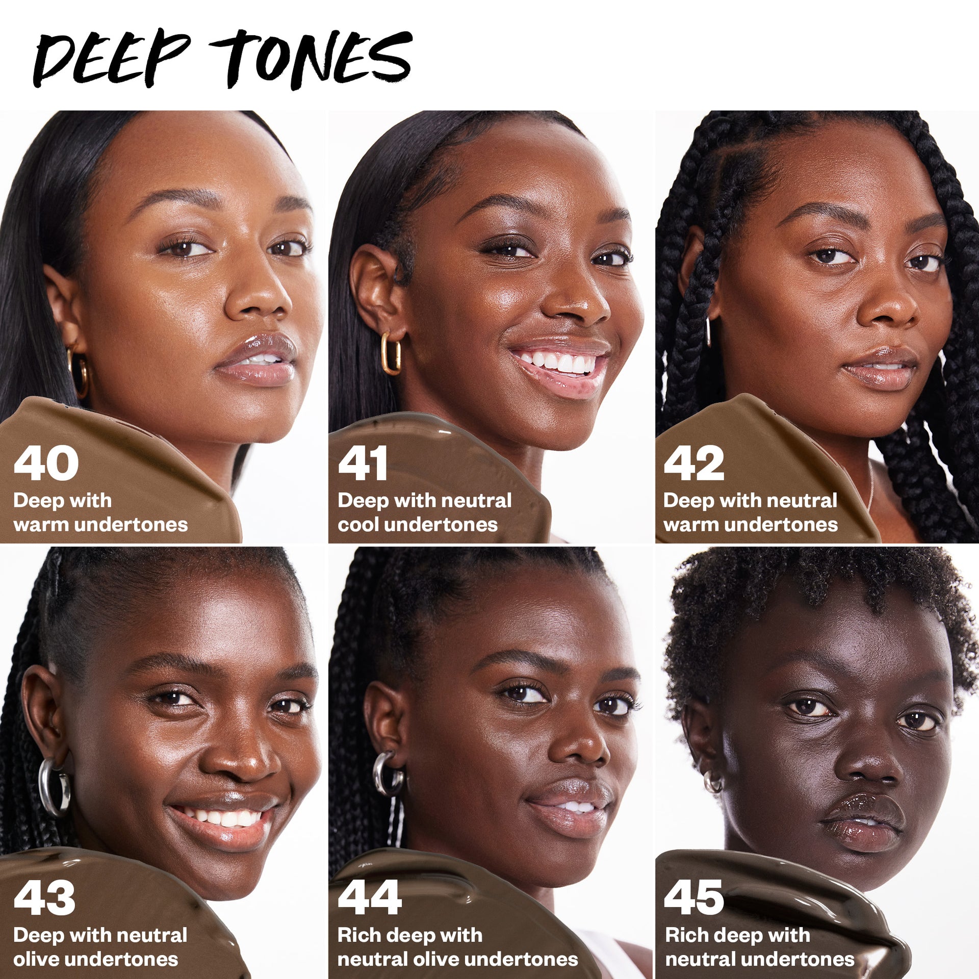 BB Burst Shade Family in Deep Tones