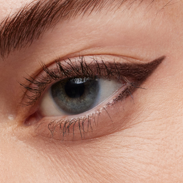 Blue eye model wearing Soulgazer in Allure