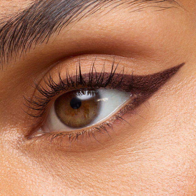 Hazel eye model wearing Soulgazer in Allure