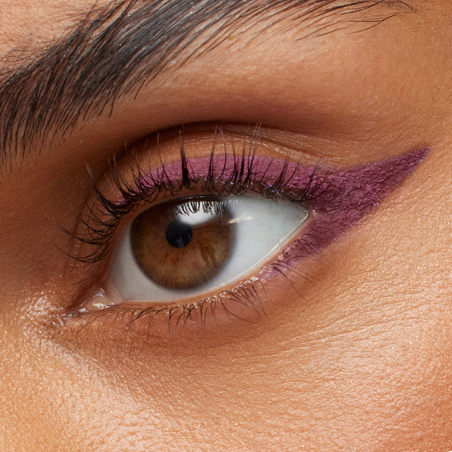 Hazel eye model wearing Soulgazer in Bewitch