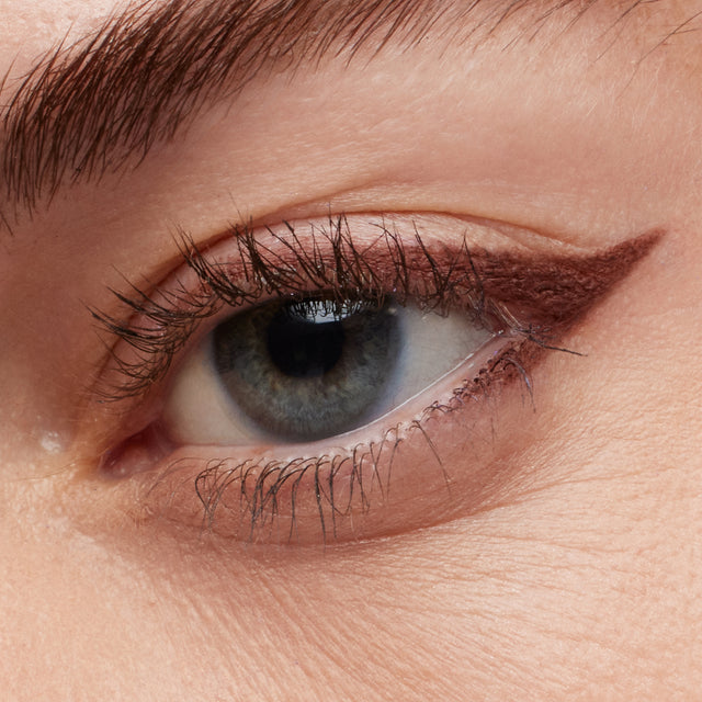 Blue eye model wearing Soulgazer in Depth
