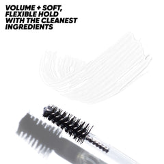 Image featuring Air Brow Clear, providing volume, softness, and flexible hold to brows with the cleanest ingredients.