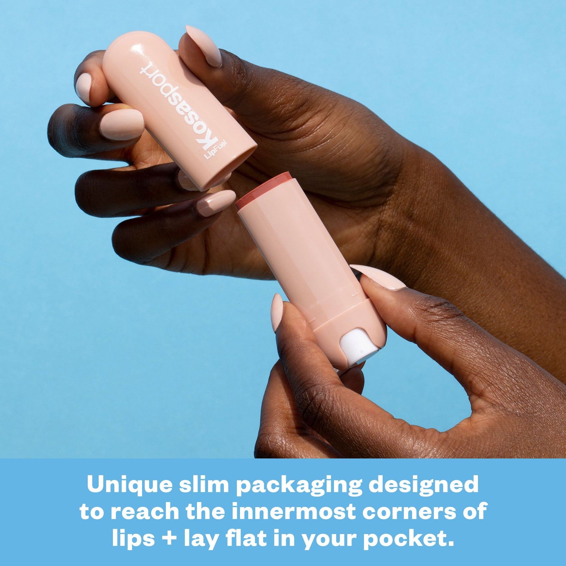 Slim Packaging of LipFuel Lip Balm