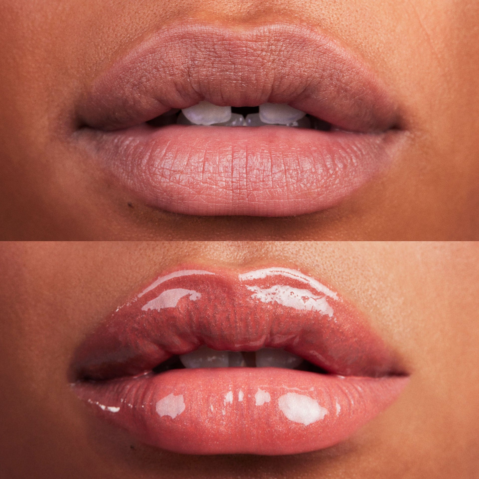 Wet Lip Oil Gloss Application