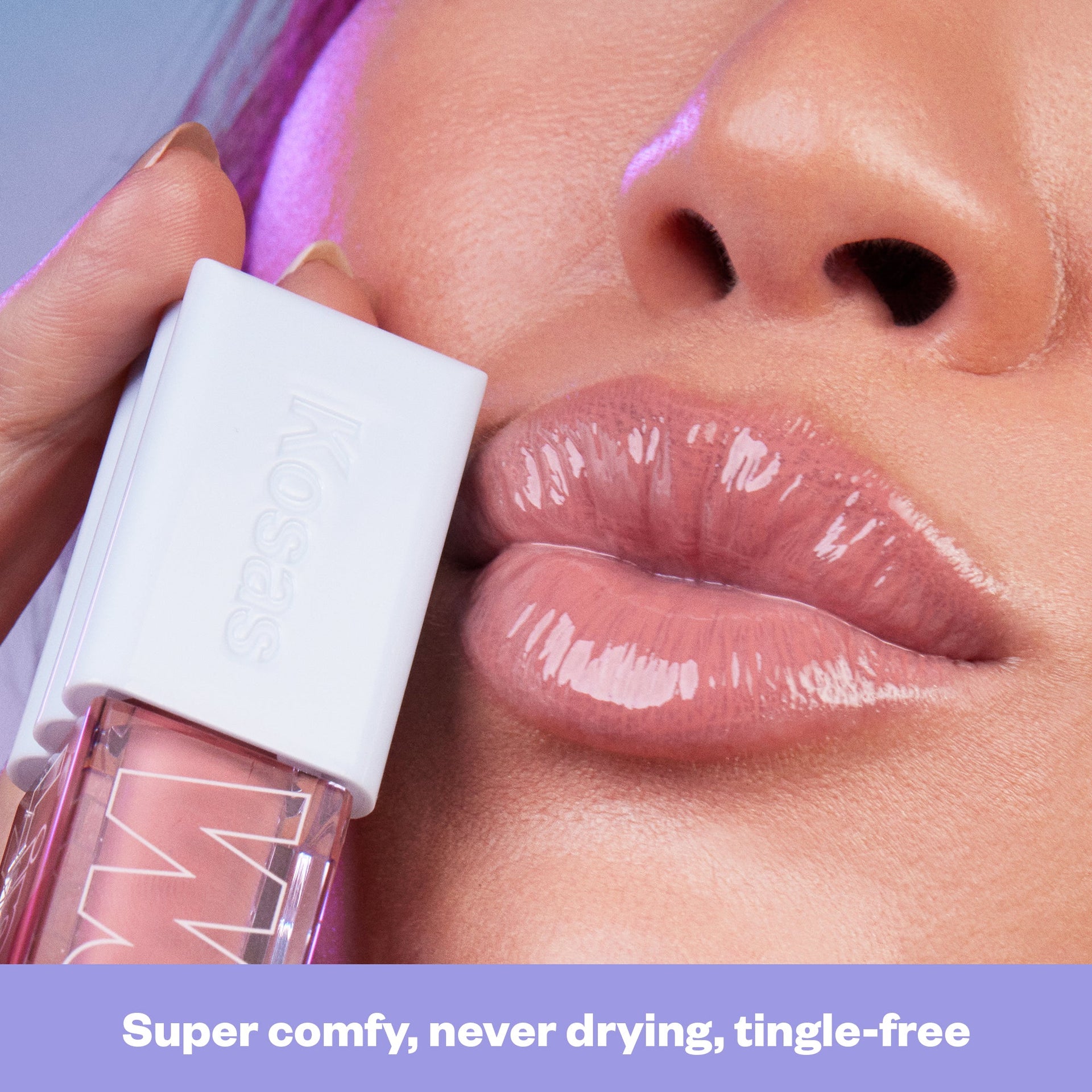 Comfy & Never Drying Wet Lip Oil Gloss