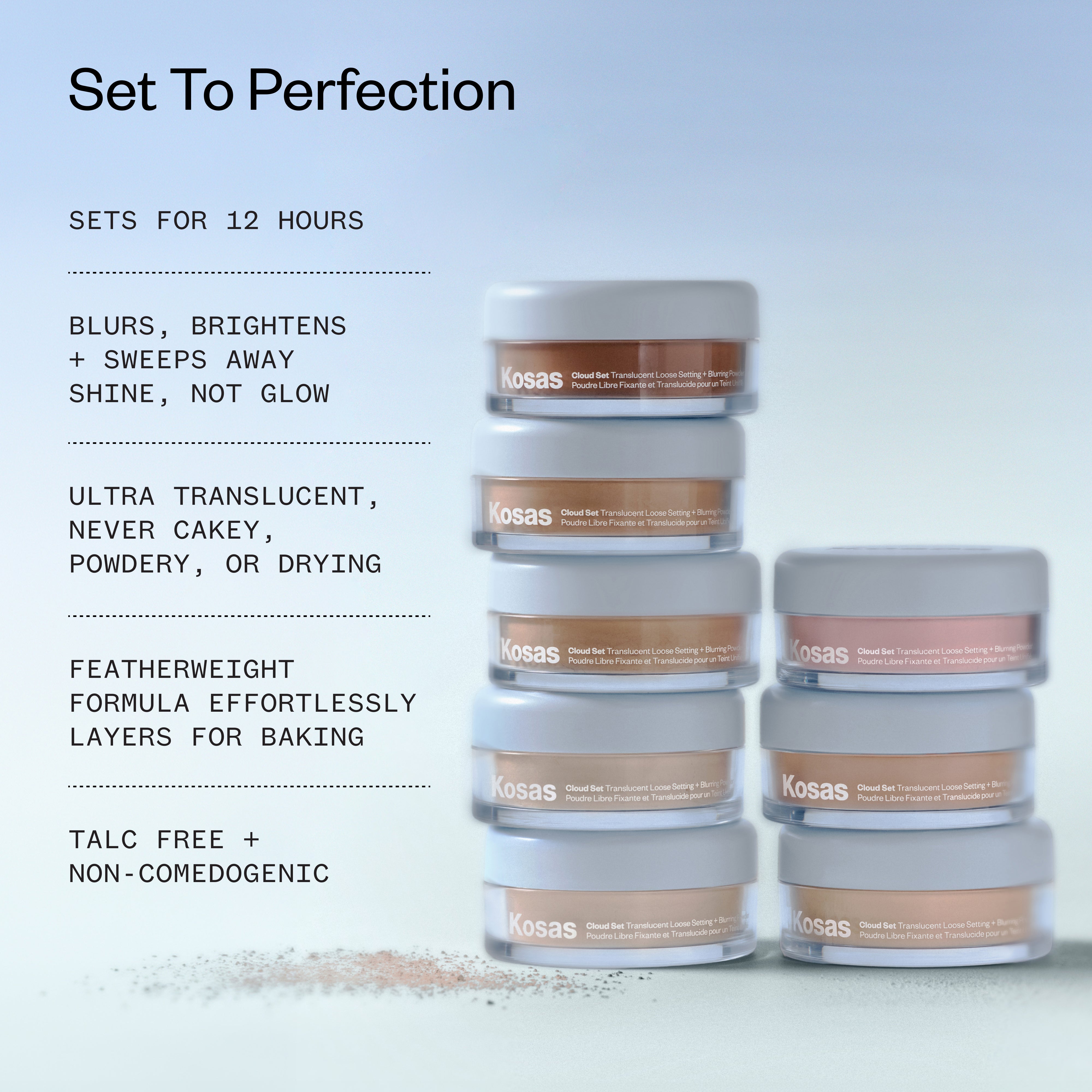 Cloud Set Loose Powder Ext – Kosas Cosmetics