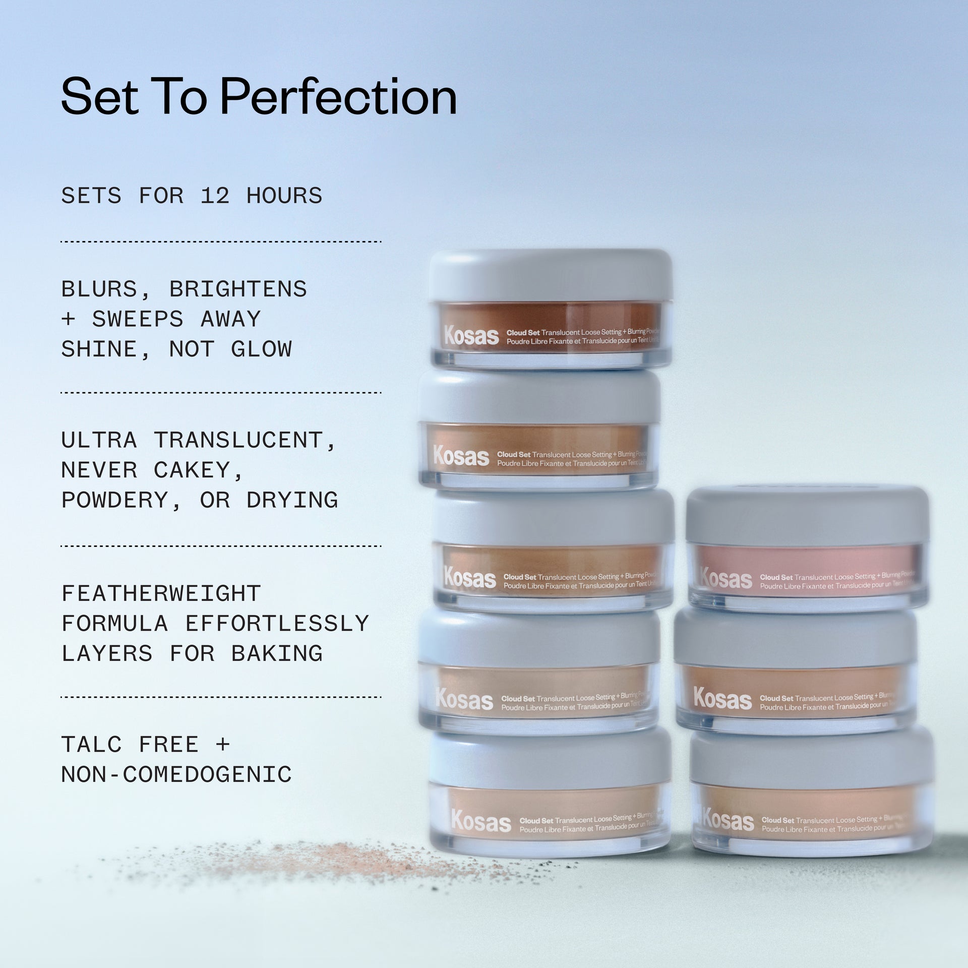 Cloud Set Loose Powder Ext Translucent Peachy - 4
