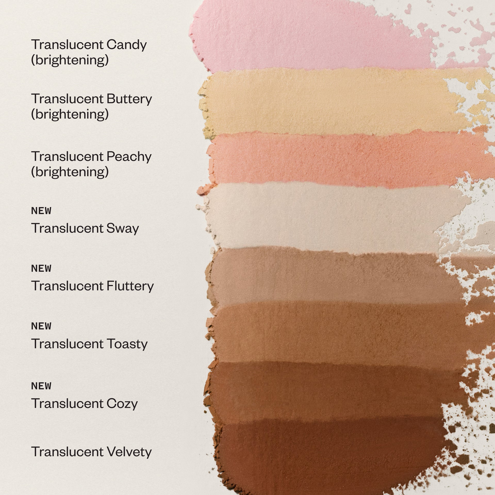 Cloud Set Loose Shade Swatches