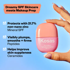 Dreamy SPF skincare meets makeup prep