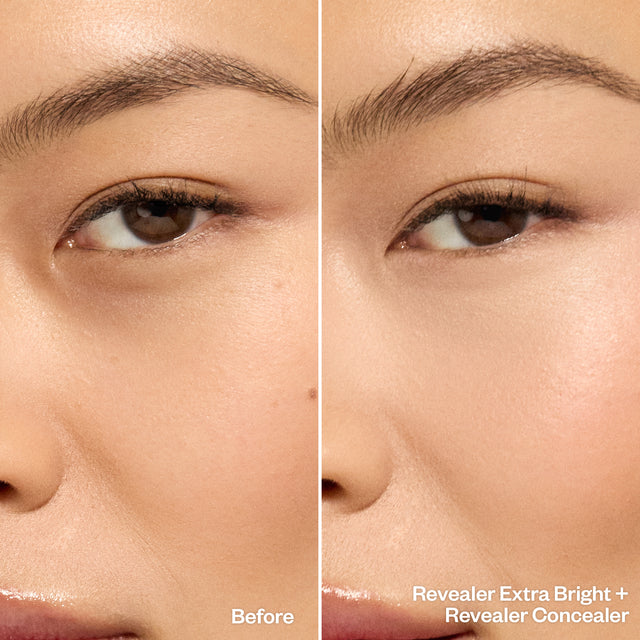 Model wearing Revealer Extra Bright in Magic