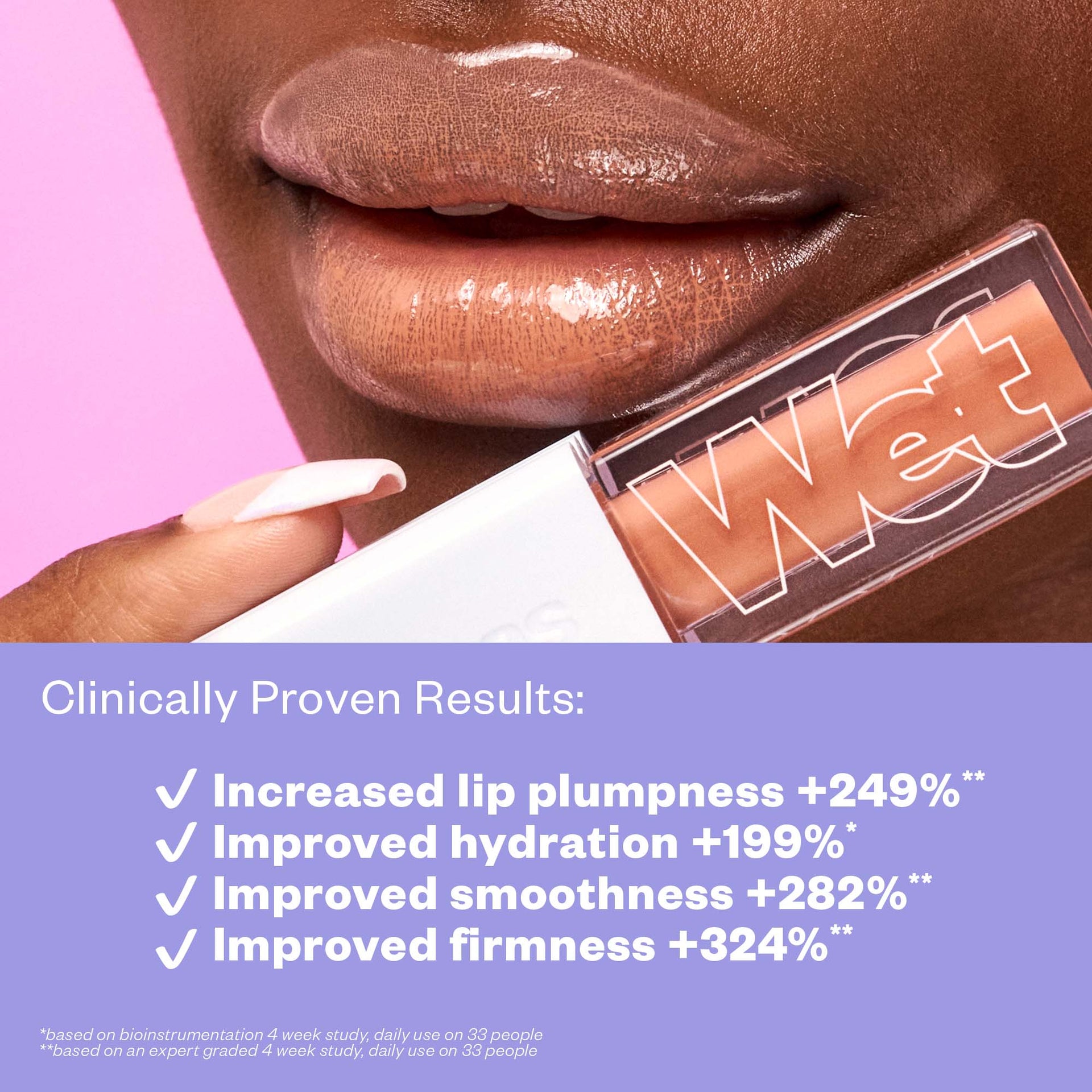 Proven Results of Wet Lip Oil Gloss