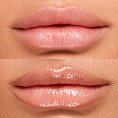 Wet Lip Oil Gloss Application