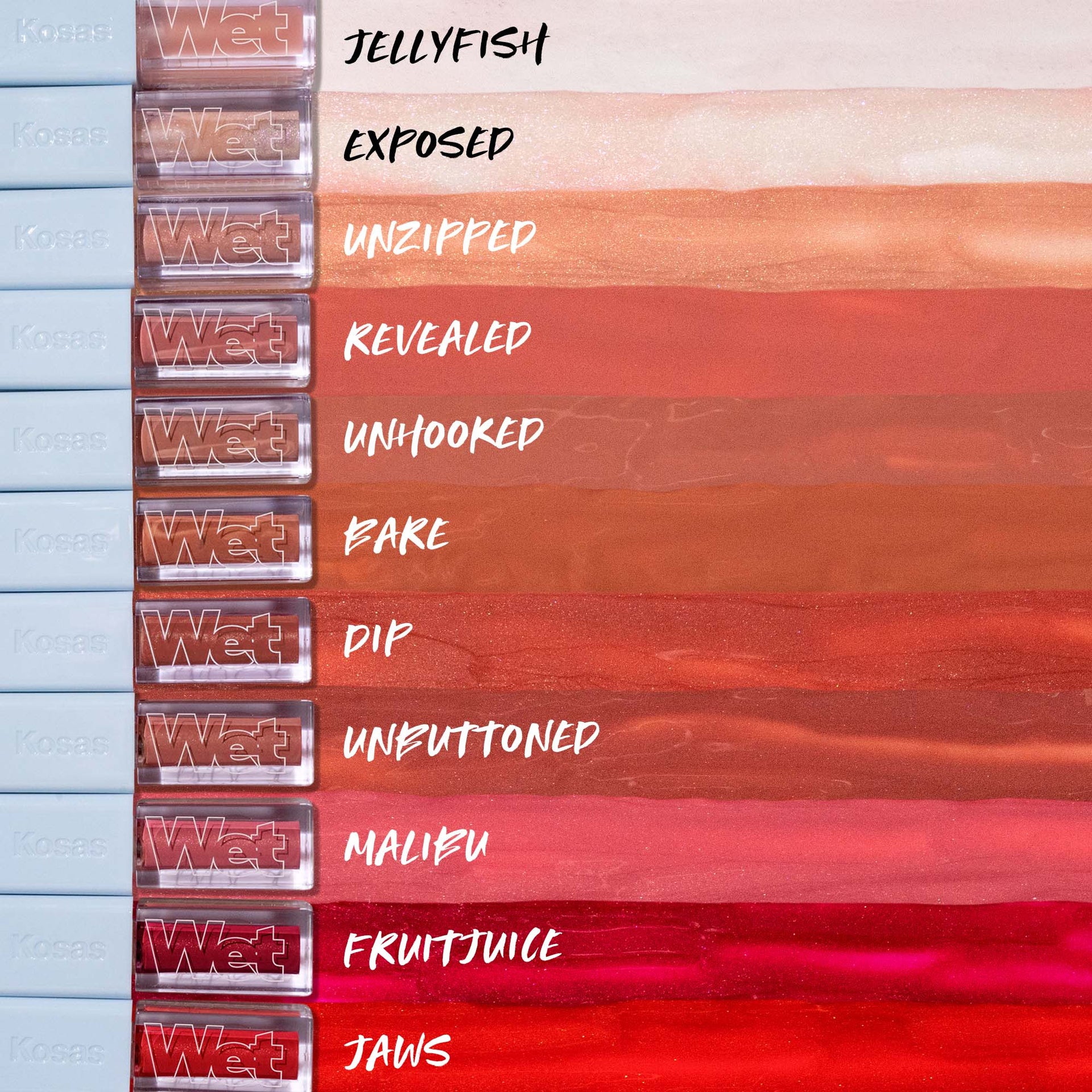 Wet Lip Oil Gloss Shades