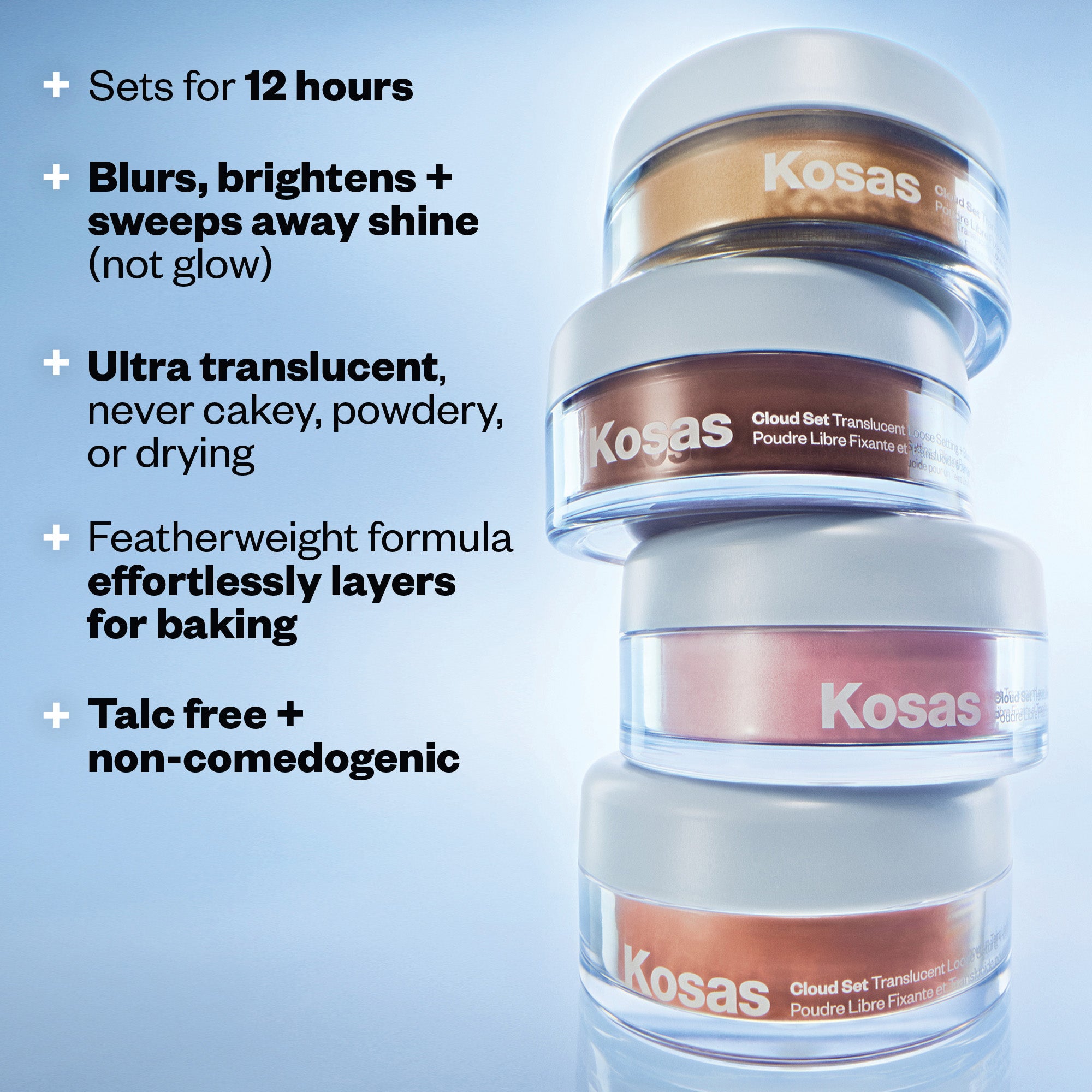 Cloud Set Loose Powder – Kosas Cosmetics