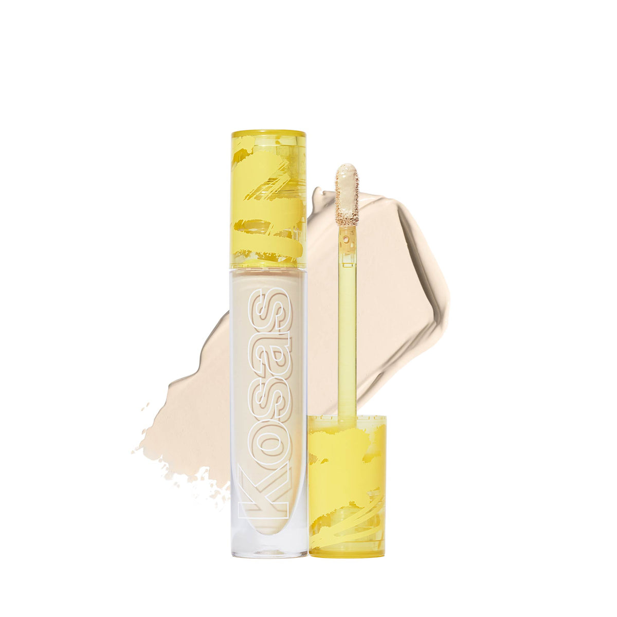 Kosas Revealer super creamy brightening concealer with yellow cap