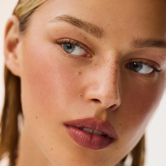 Light skin tone model wearing Impressionist Multistick in Surreal