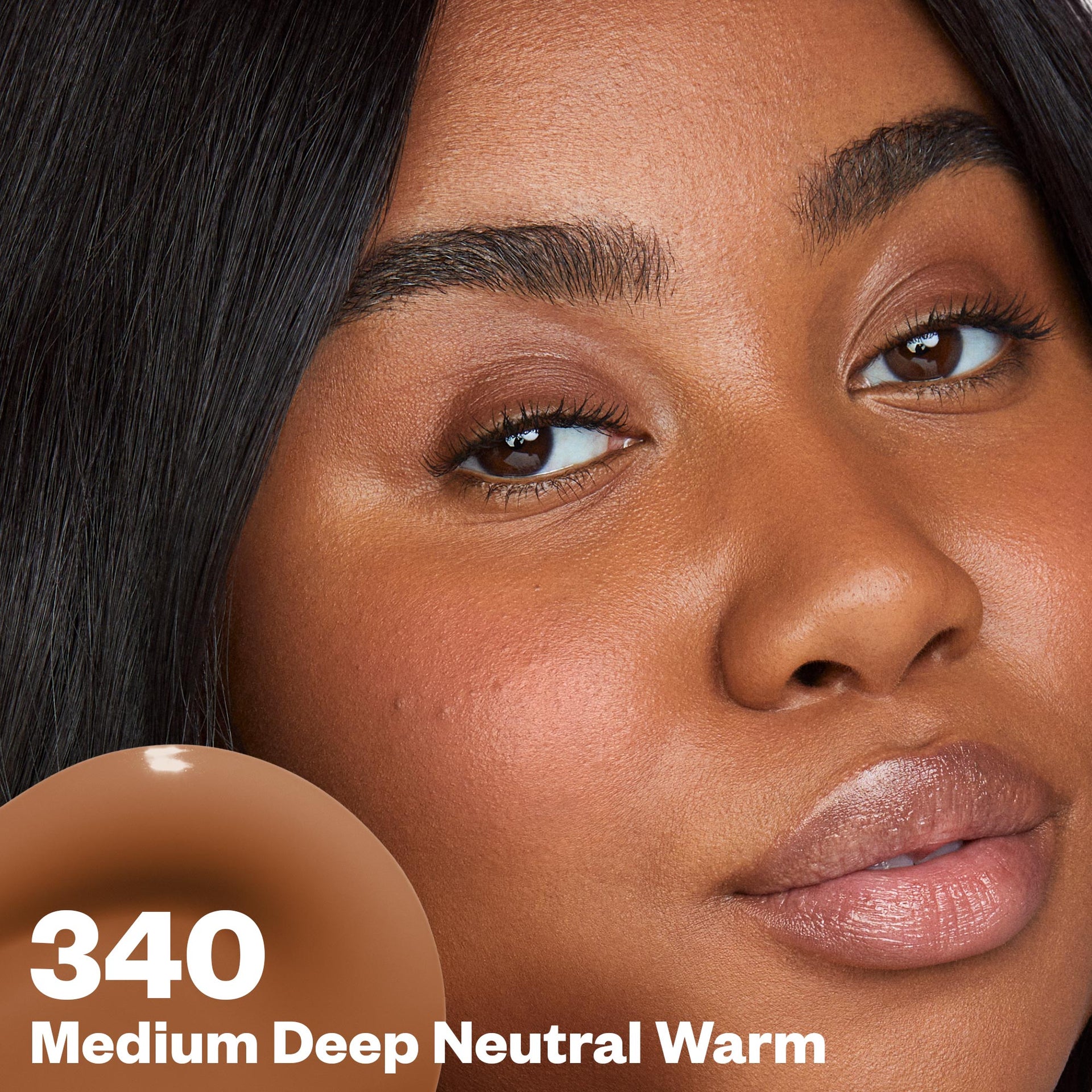 Medium Deep Neutral Warm 340 Improving Foundation SPF 25