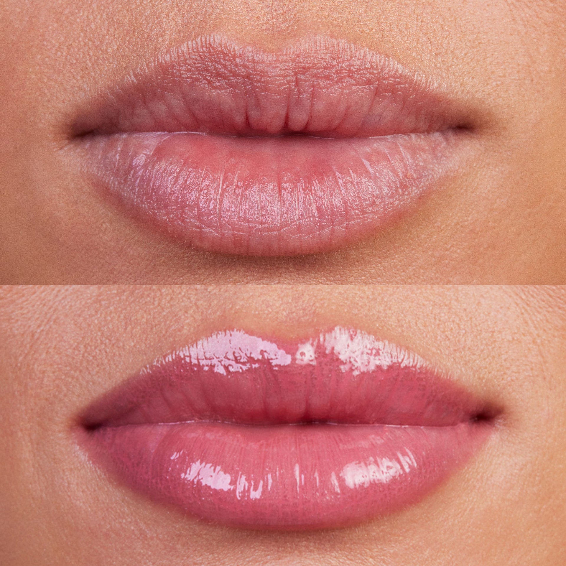 Wet Lip Oil Gloss Application