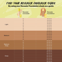 Revealer Concealer Shade Guide