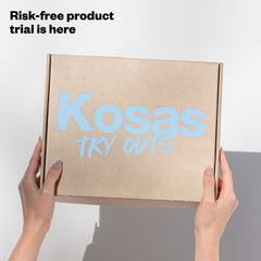 Kosas Try Outs Box. Risk-free product trial is here